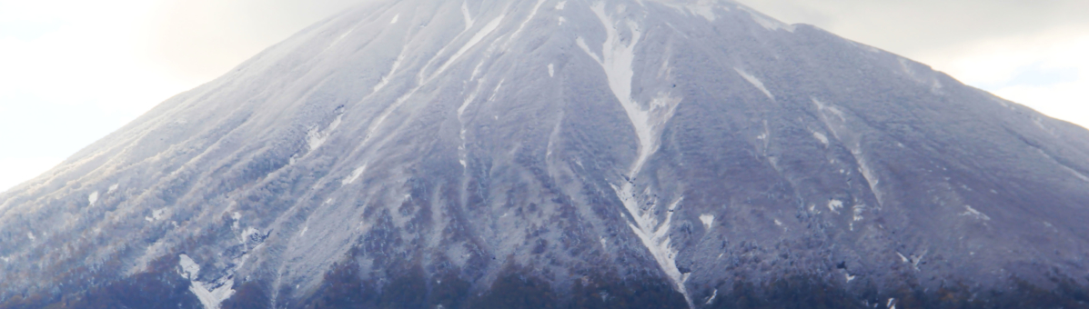 First Snow on Mt. Yotei